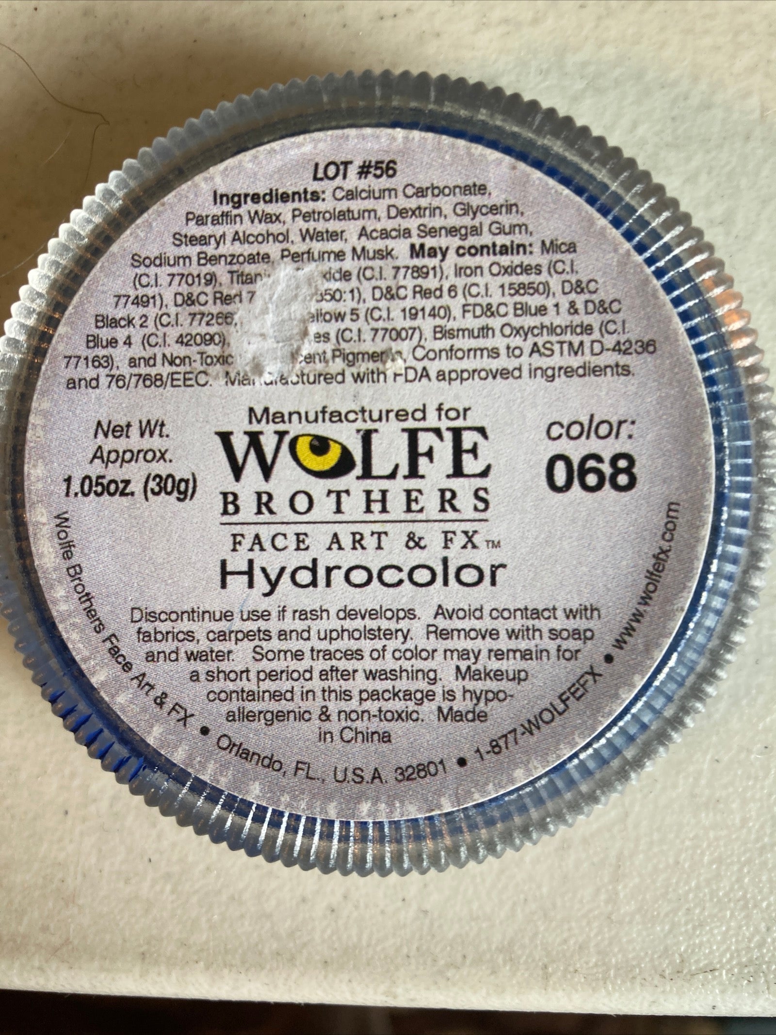Wolfe Brothers Blue #68