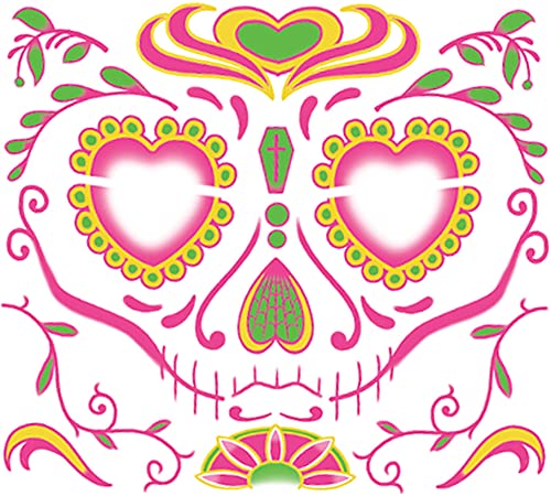 Tattoo FX - Tinsley Transfers Face Tattoo Adult Accessory,Tiger, Carinvale