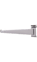 Grid Metal Shelf Bracket for Gridwall, Chrome, White, Black - Preowned 12”, 14”