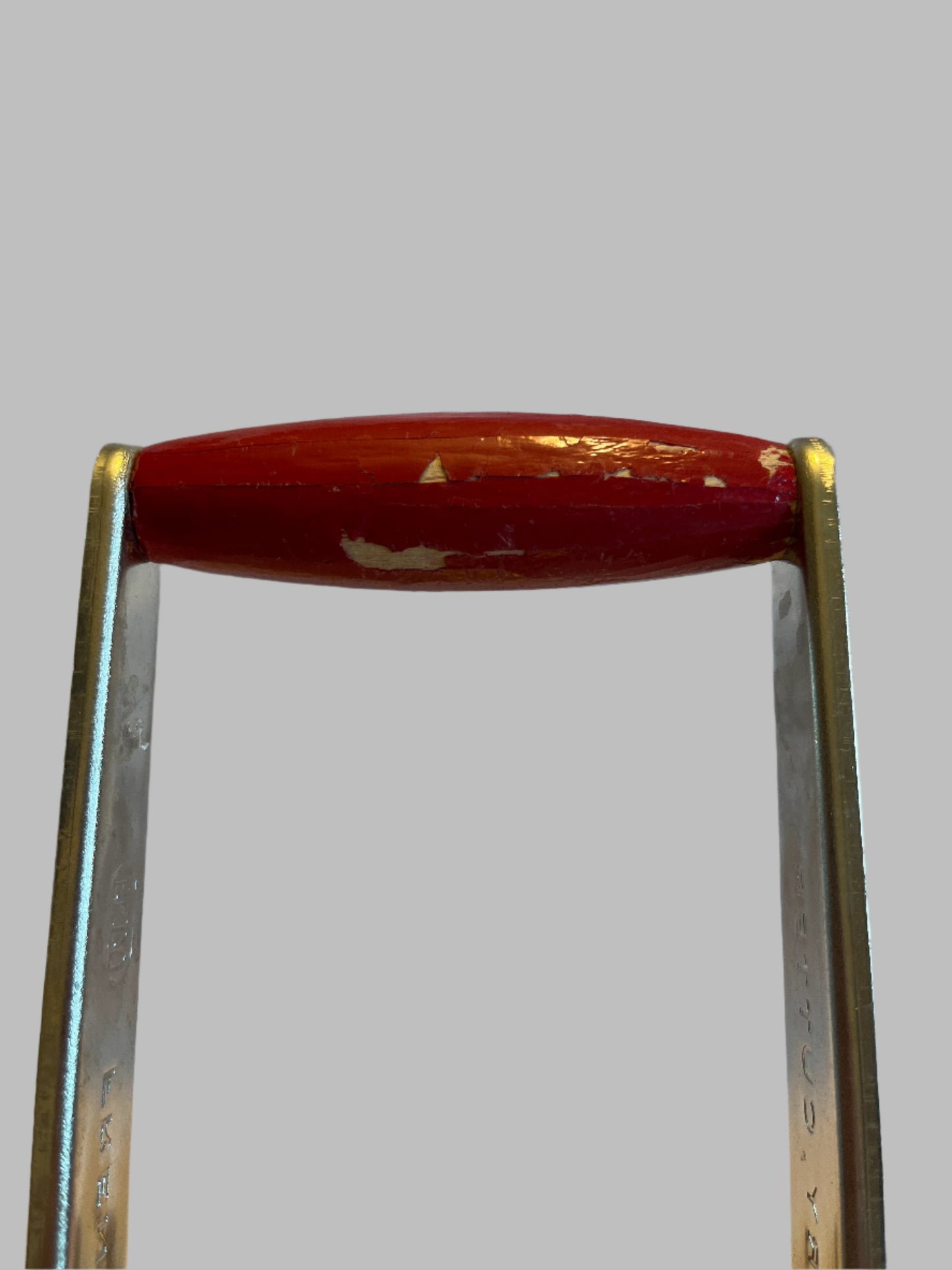Vintage Ekco French Fry Cutter w/Red Wood Handle
