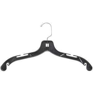 17" Black Heavy Duty Hangers