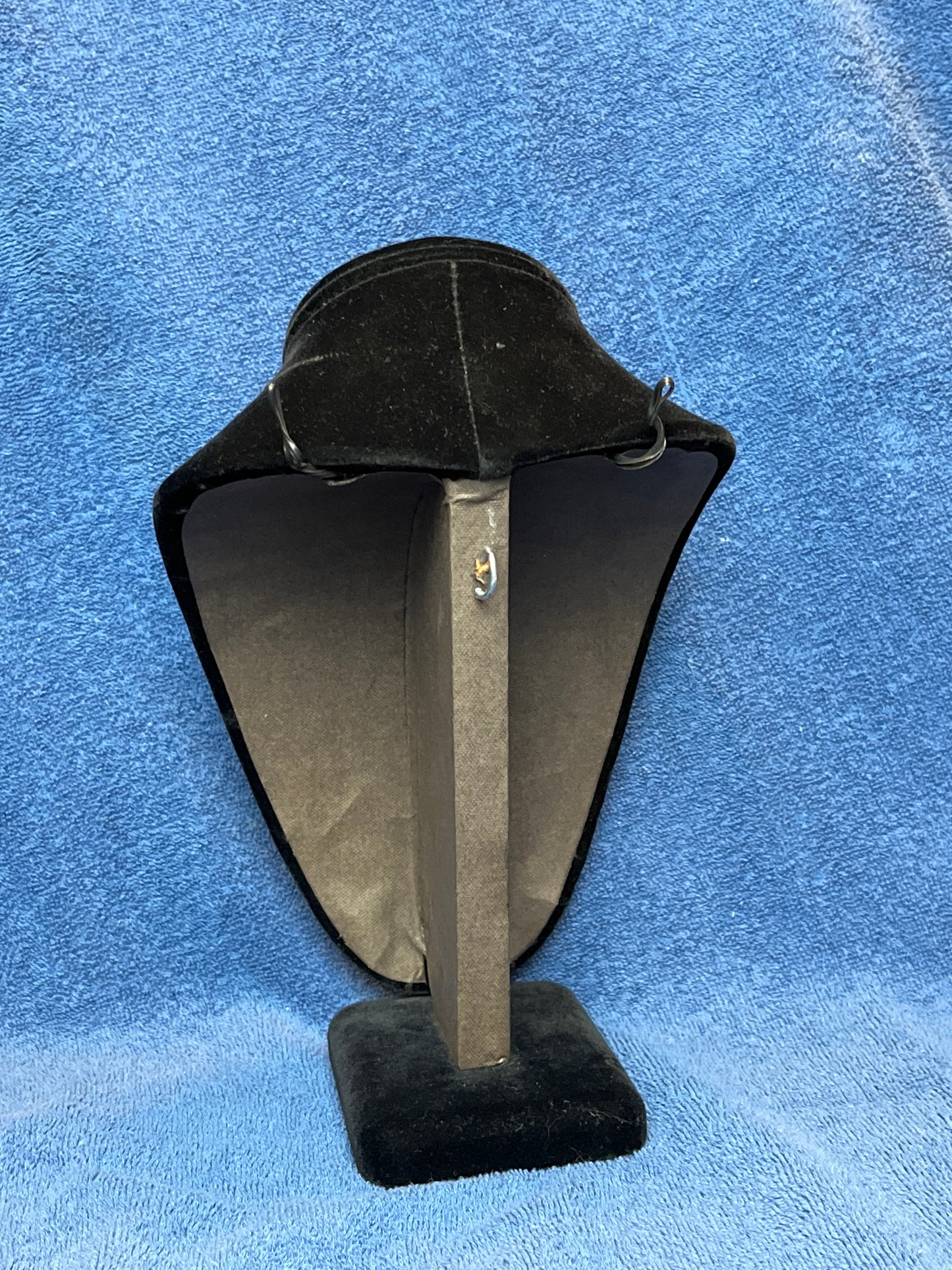 Necklace Jewelry Display Bust - Black Velvet