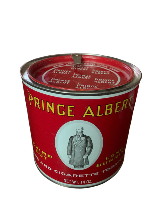 Prince Albert Vintage Tobacco Crimp Cut Tobacco 14 oz Tin Collectible