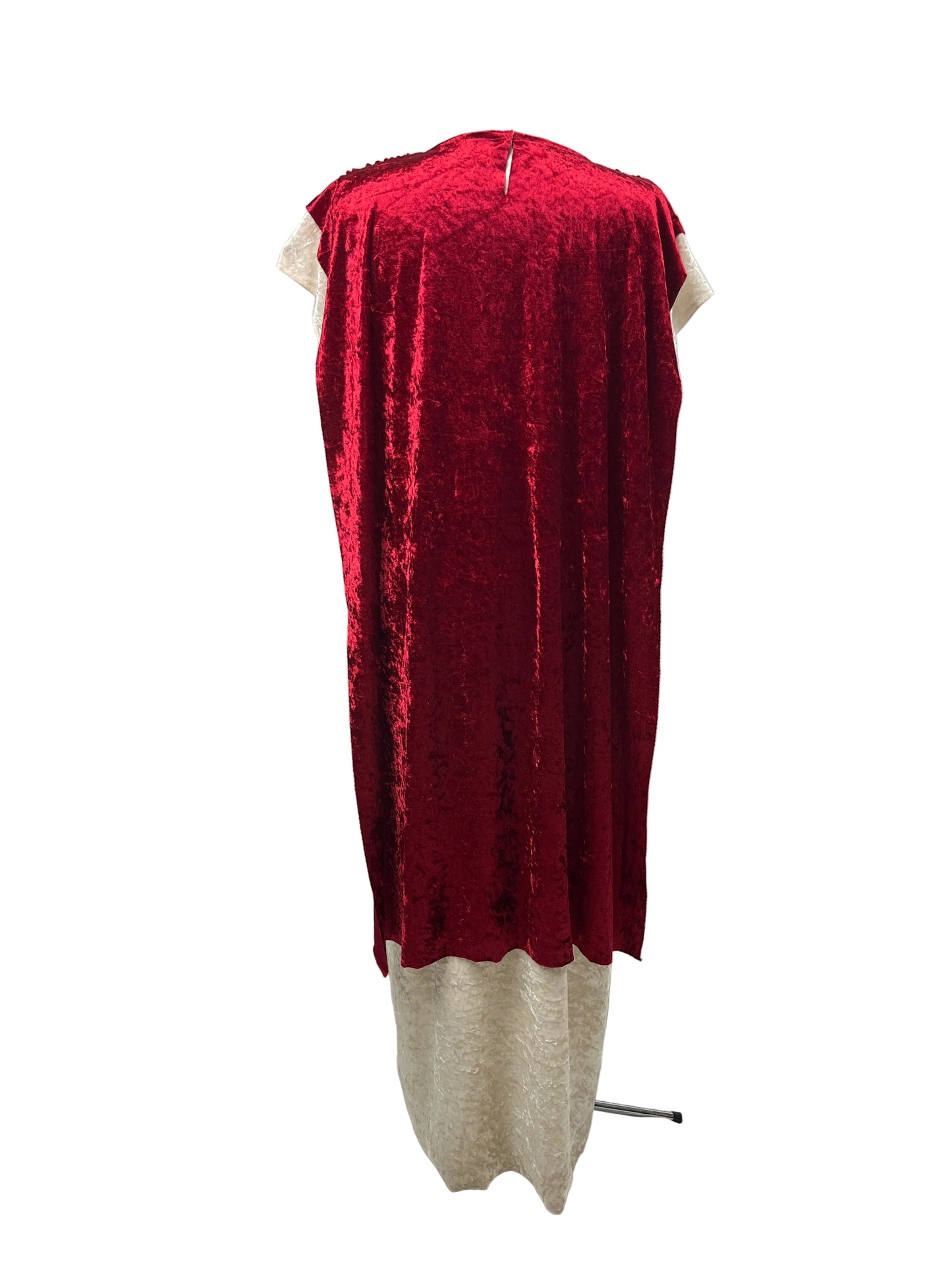 Roman Senator Men Size OS Velvet Drape Costume Preowned