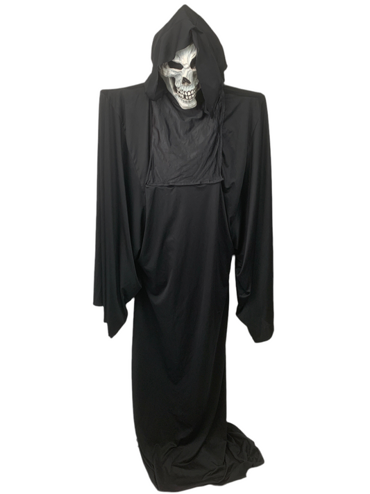 Grim Reaper 6 ft Gown - One Size Adult Costume - Preowned