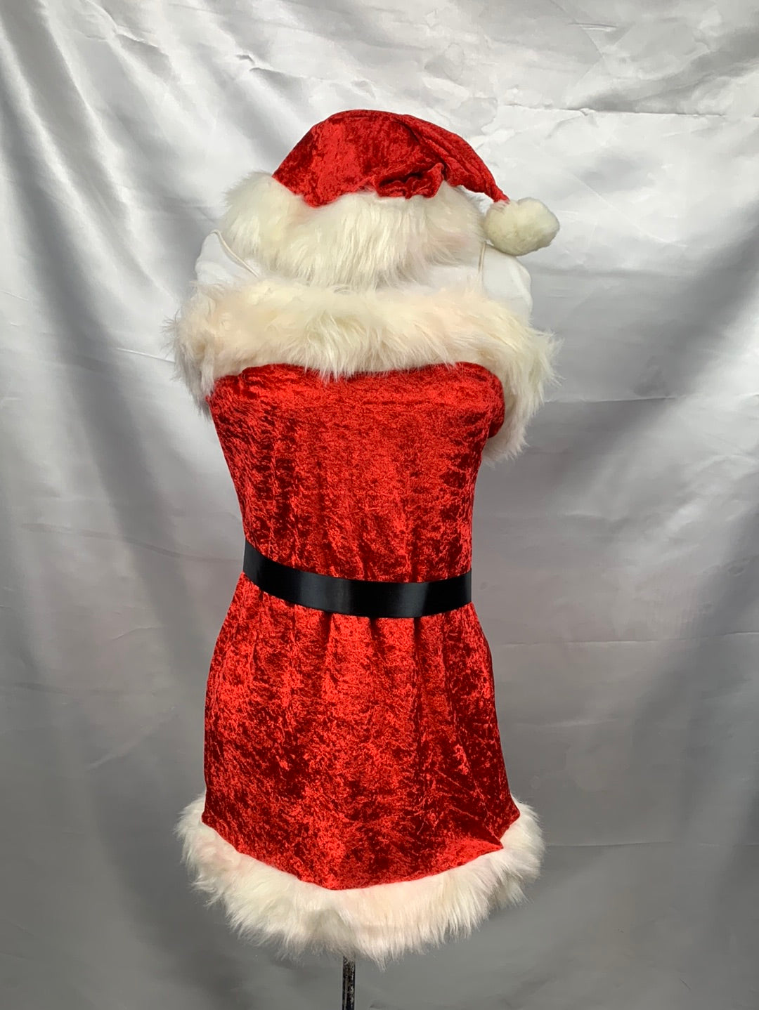 Christmas Gift Adult Women Santa Costume Size Standard Women Size 8- Preowned