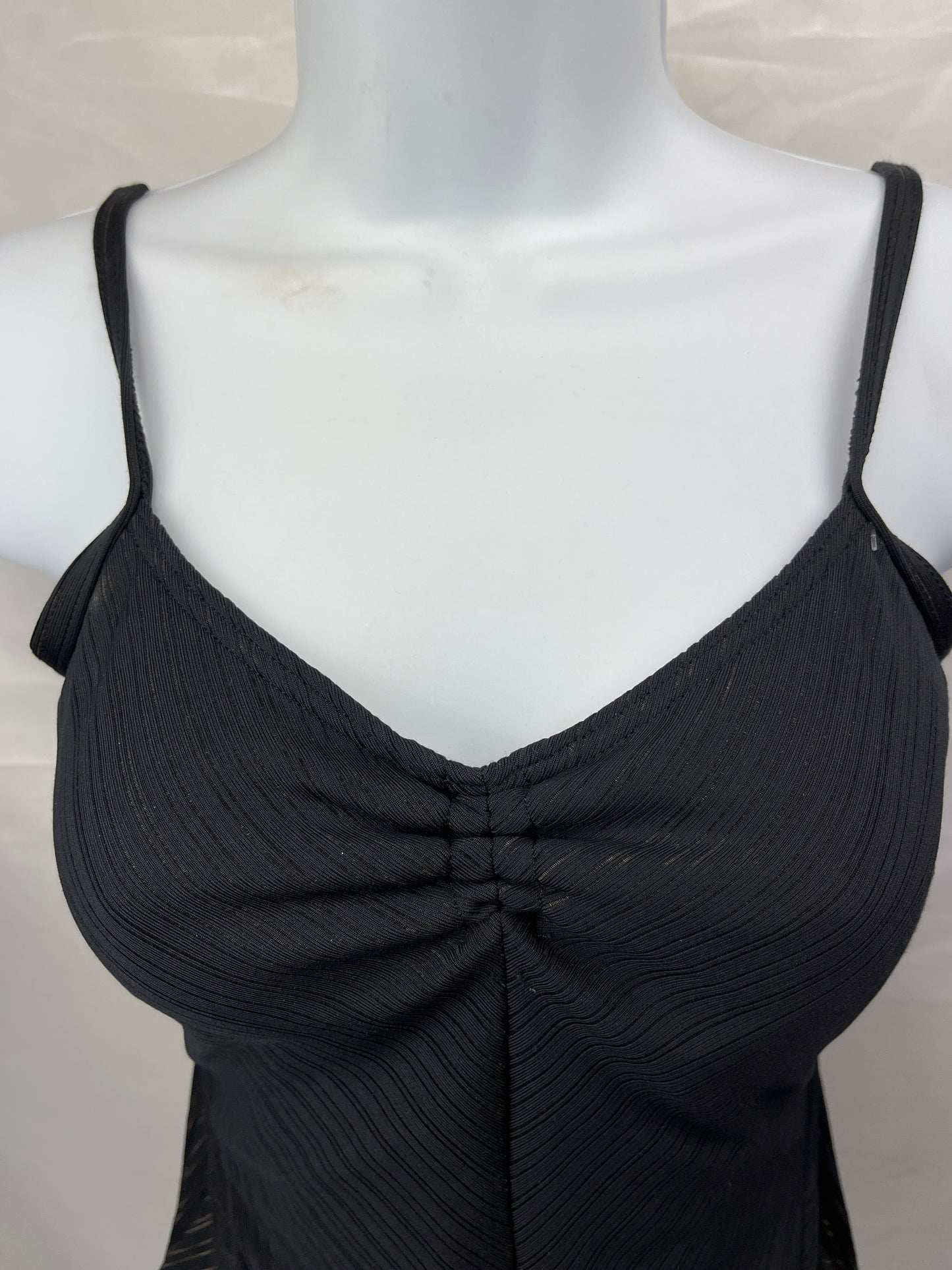 Capezio ABT Black & Gold Cami Leotard Ladies Large, XLG #7300