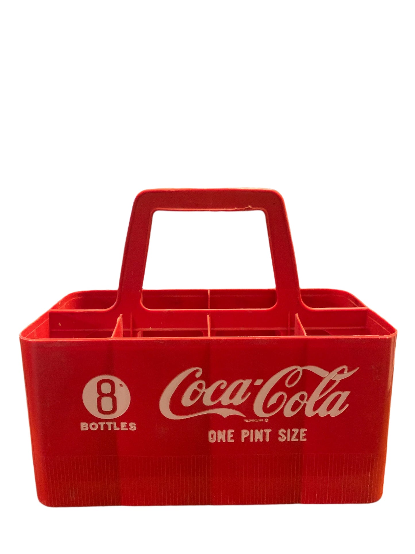 Vintage Coca Cola Coke 8 Pint Bottle Carrier