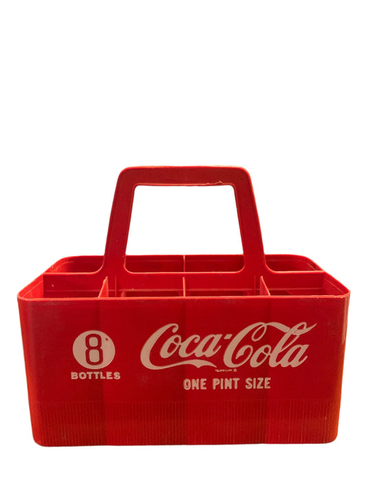 Vintage Coca Cola Coke 8 Pint Bottle Carrier