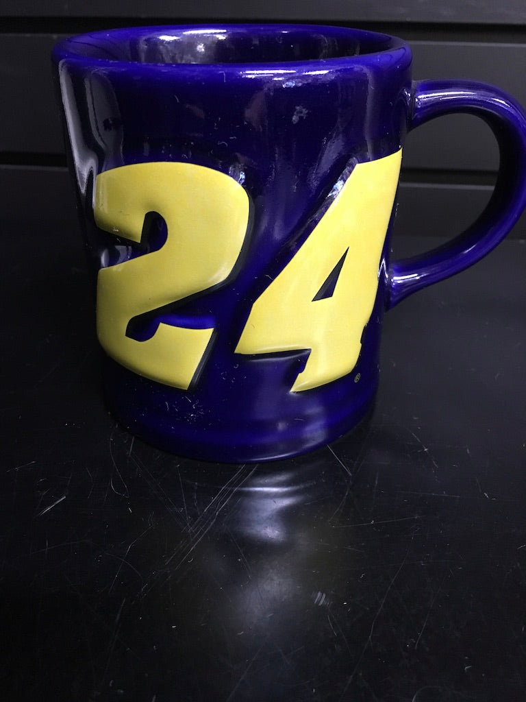 NASCAR Jeff Gordon #24 signed -12 oz Coffee Mug