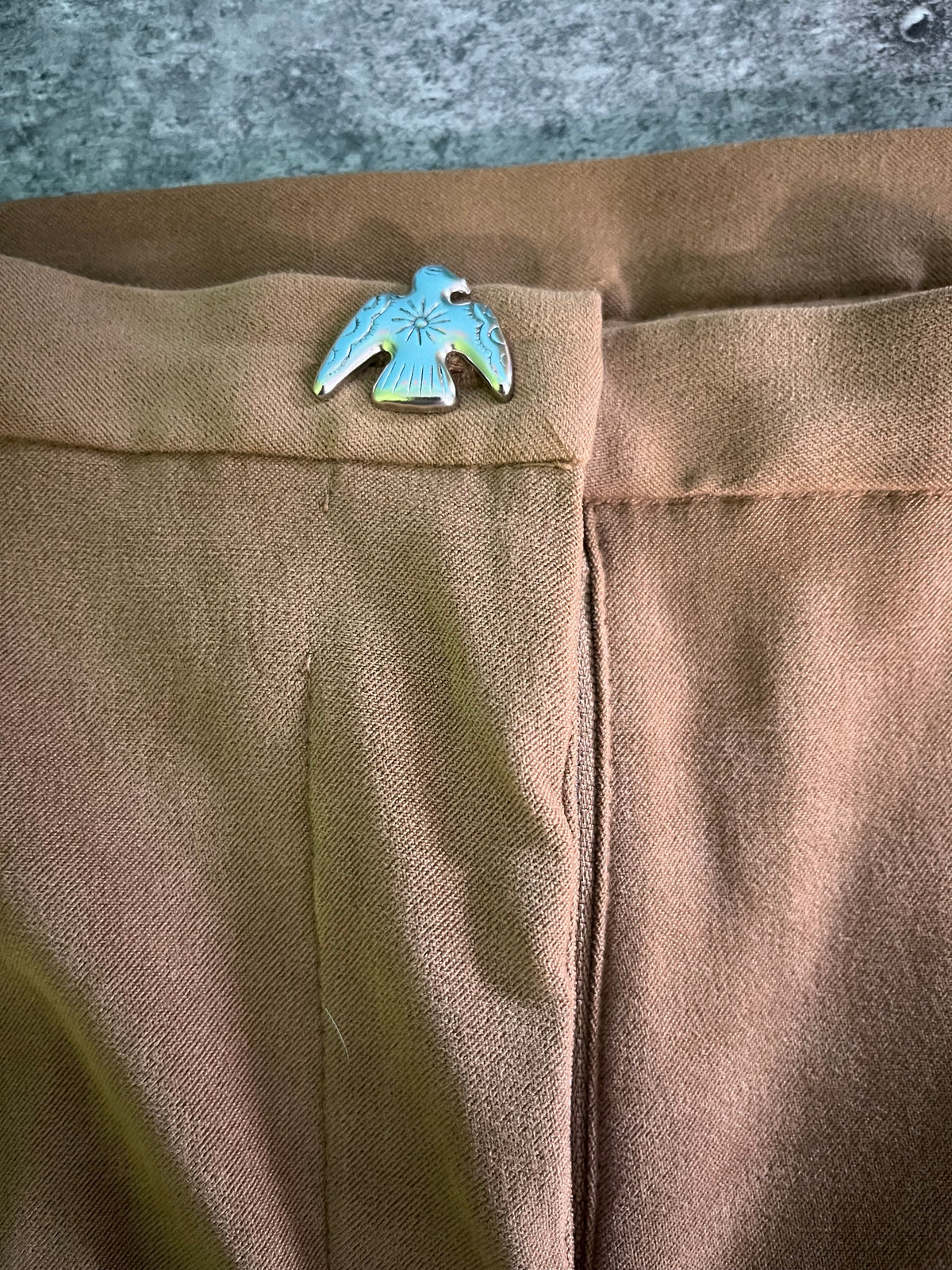 Native American Ladies Size 16 Tan Adult Pants Preowned
