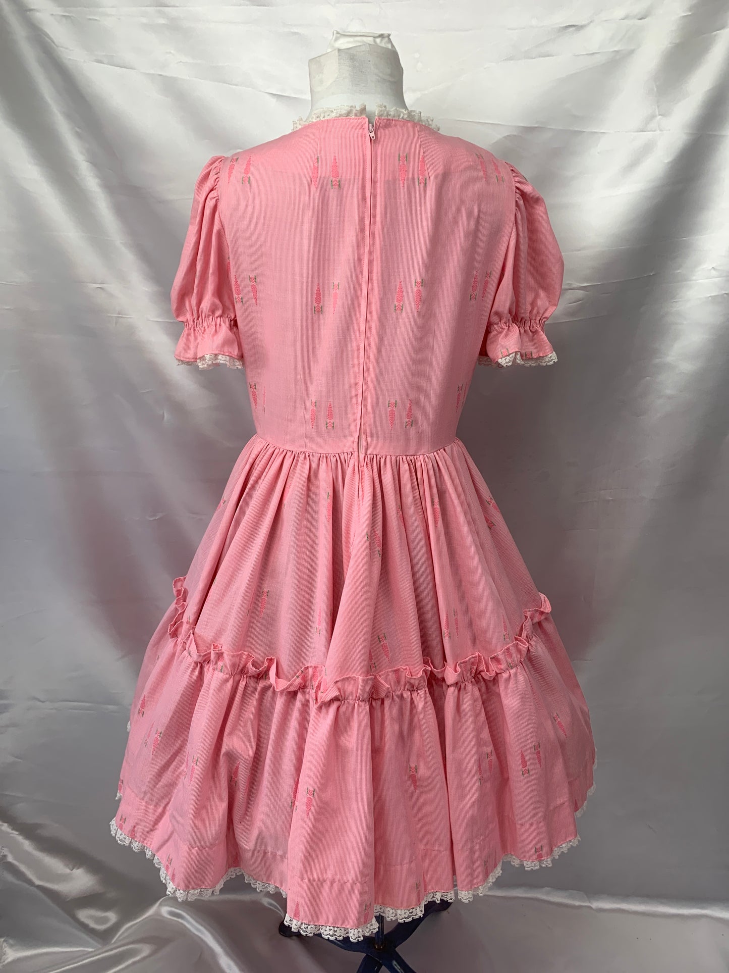 Pink Bo Peep, Mother Goose Square Dance Dress Ladies Preowned