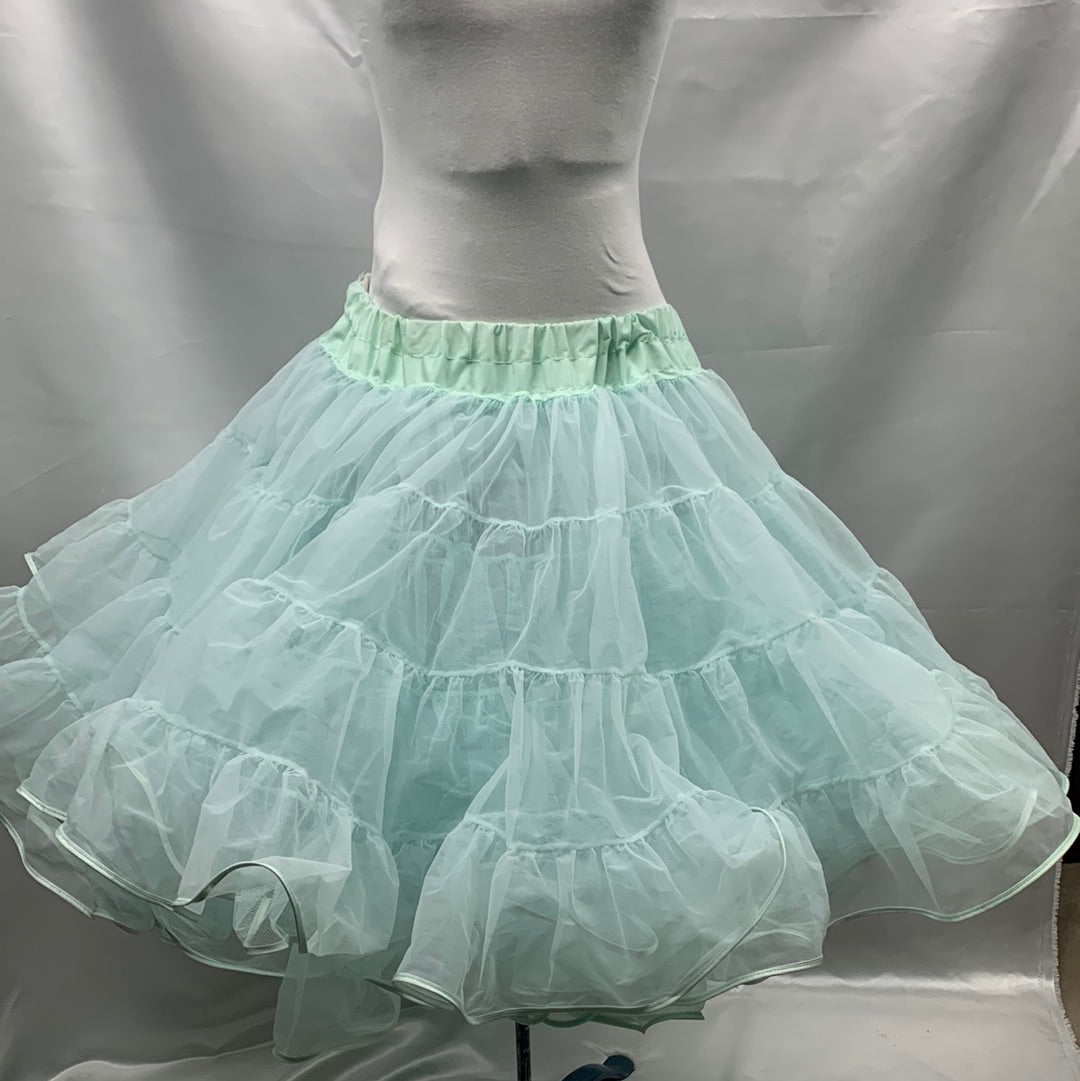Seafoam Green Petticoat /  Crinoline