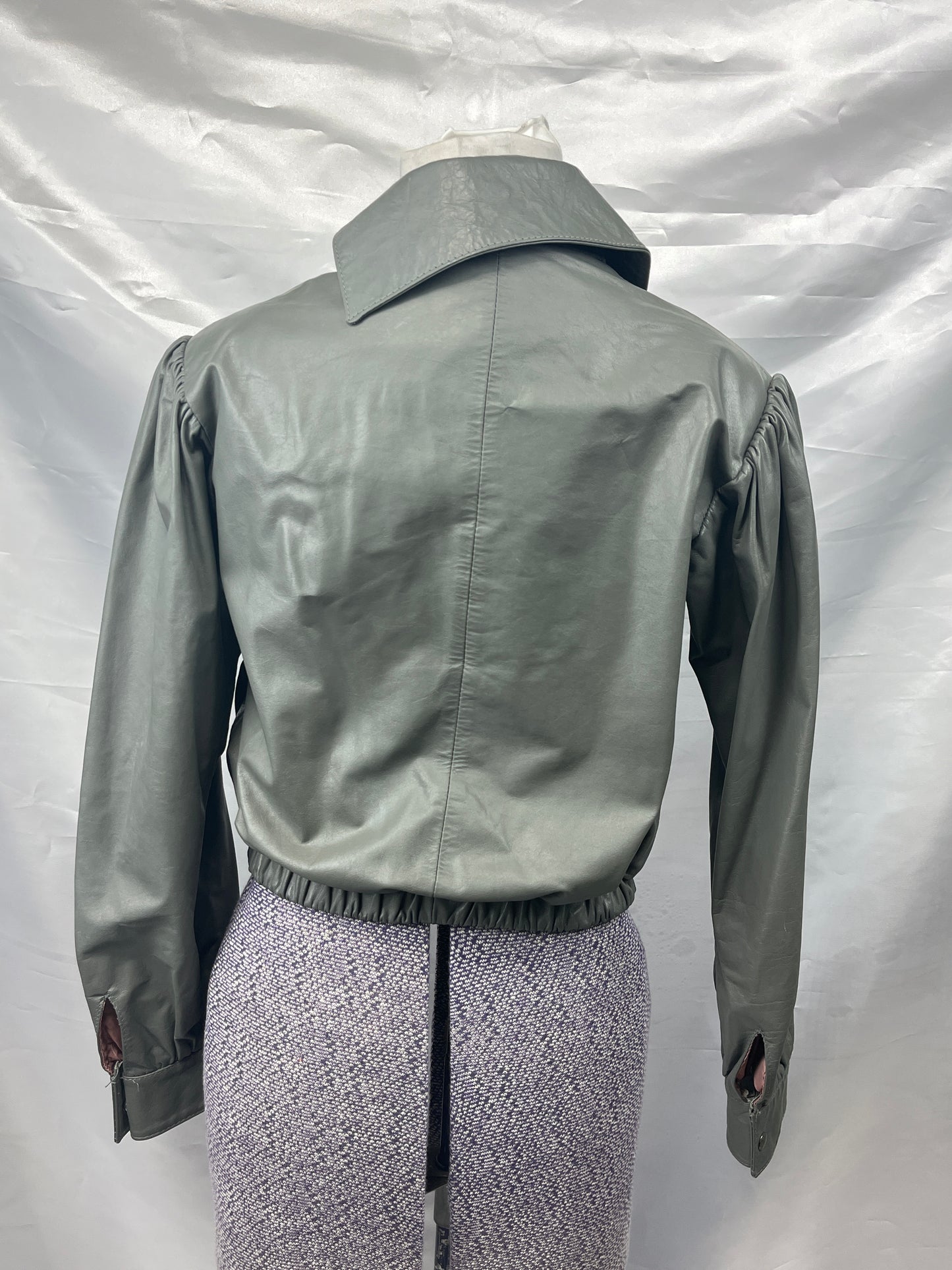 Vintage Leather 80's Ladies 1980's Jacket Size 7