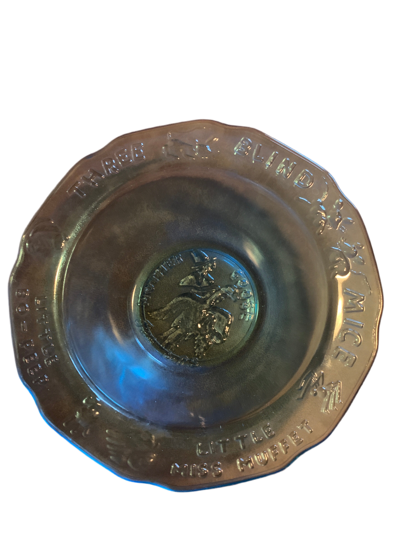 Marrie, Indiana glass child nursery glassware bowl