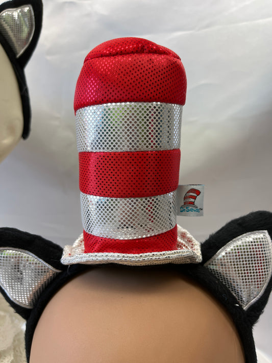 Dr. Seuss Cat in the Hat, Top Hat on Headband