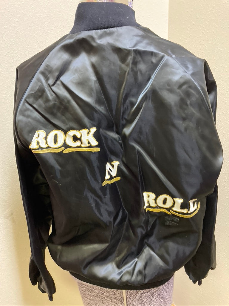 Rock n Roll Black Adult Jacket 1950's