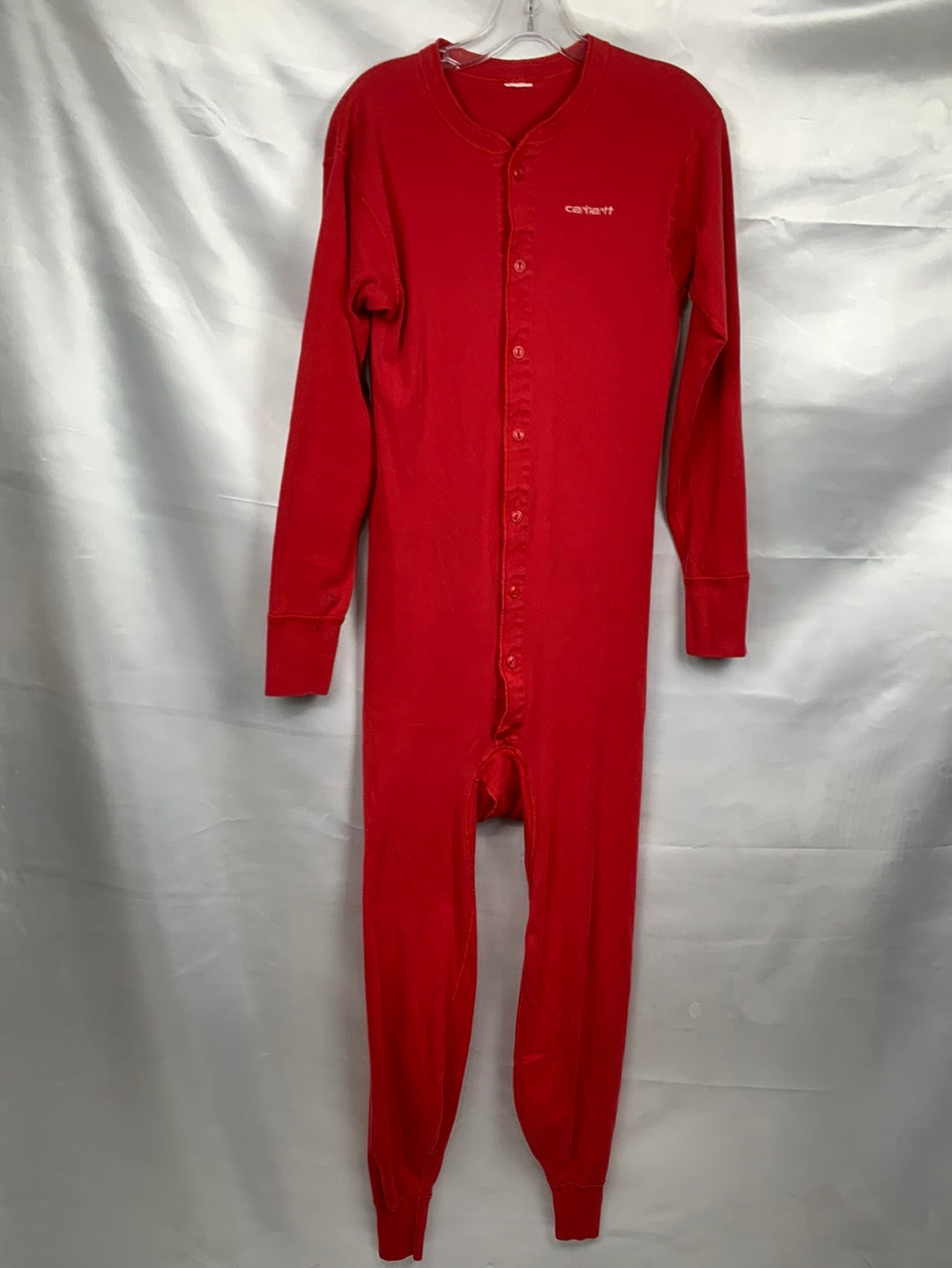 Union Suit Long Johns Thermal Underwear Mens 38 -40 Red – The