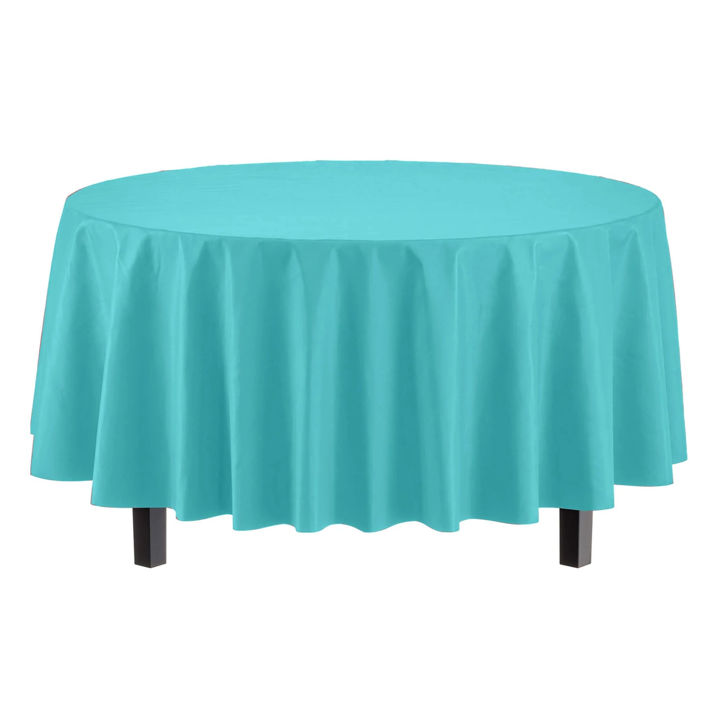 Plastic Table Cover 84" Round