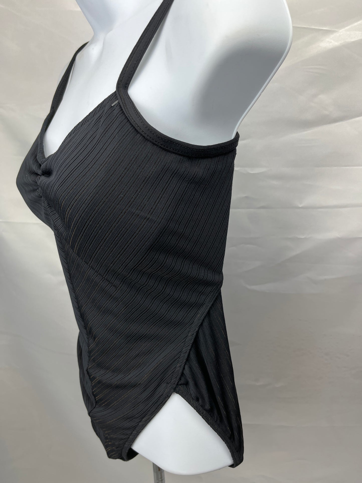 Capezio ABT Black & Gold Cami Leotard Ladies Large, XLG #7300