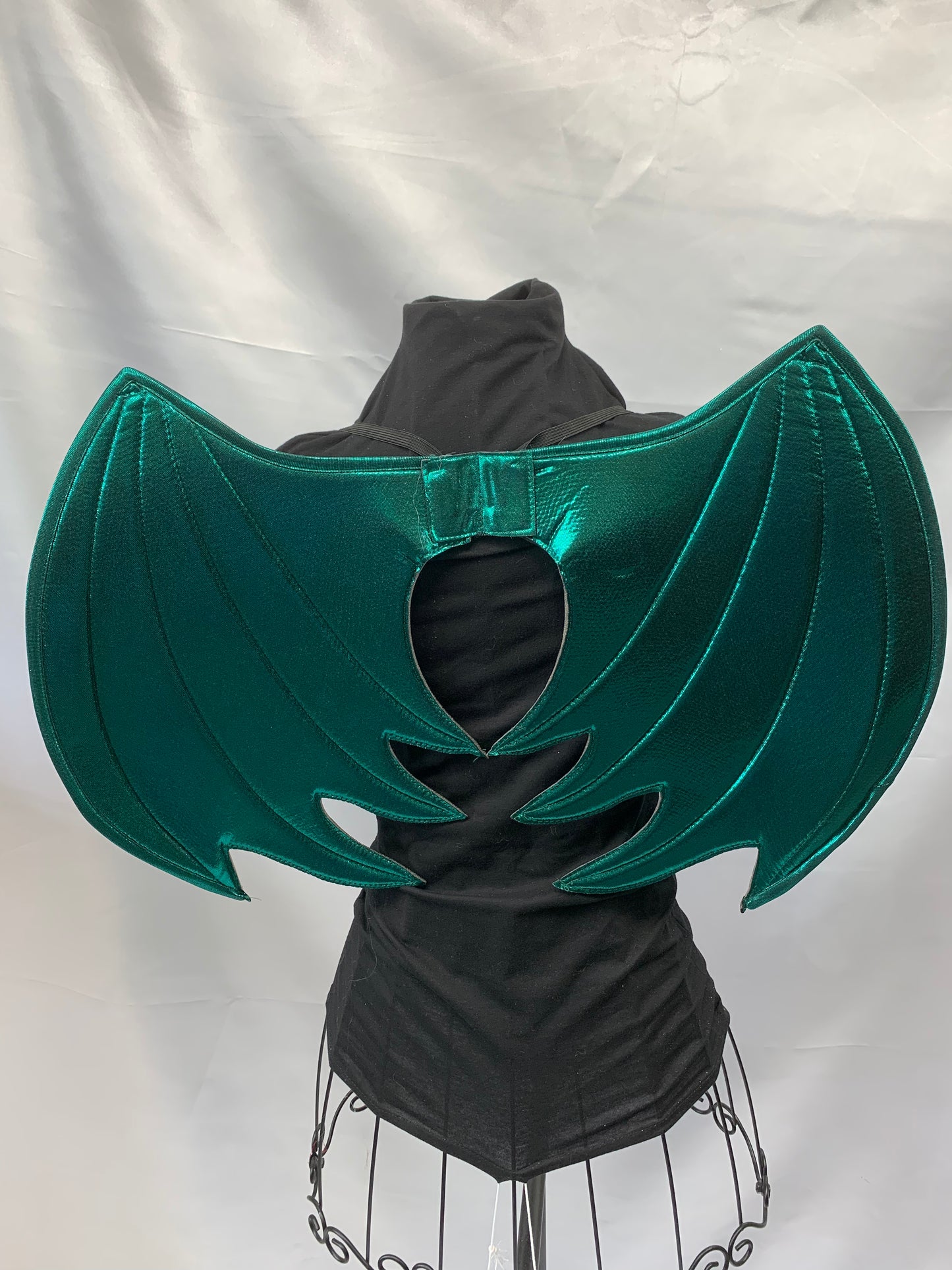 Metallic Teal Green Dragon Midlevel Wings