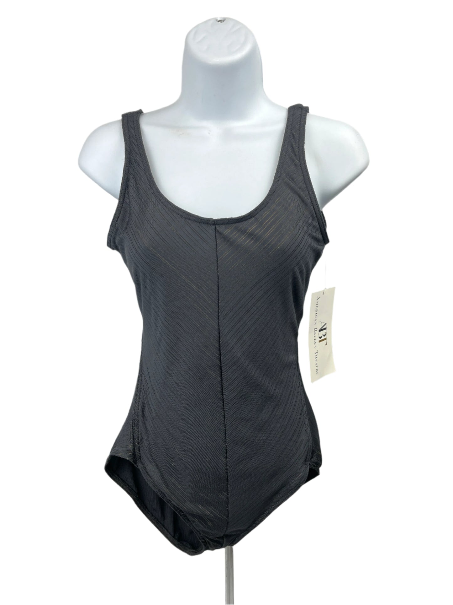 Capezio ABT Black & Gold Tank Leotard Ladies XLG #7302