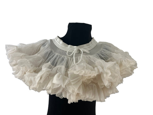 Petticoat, Short white Crinoline Child Girl Size 4