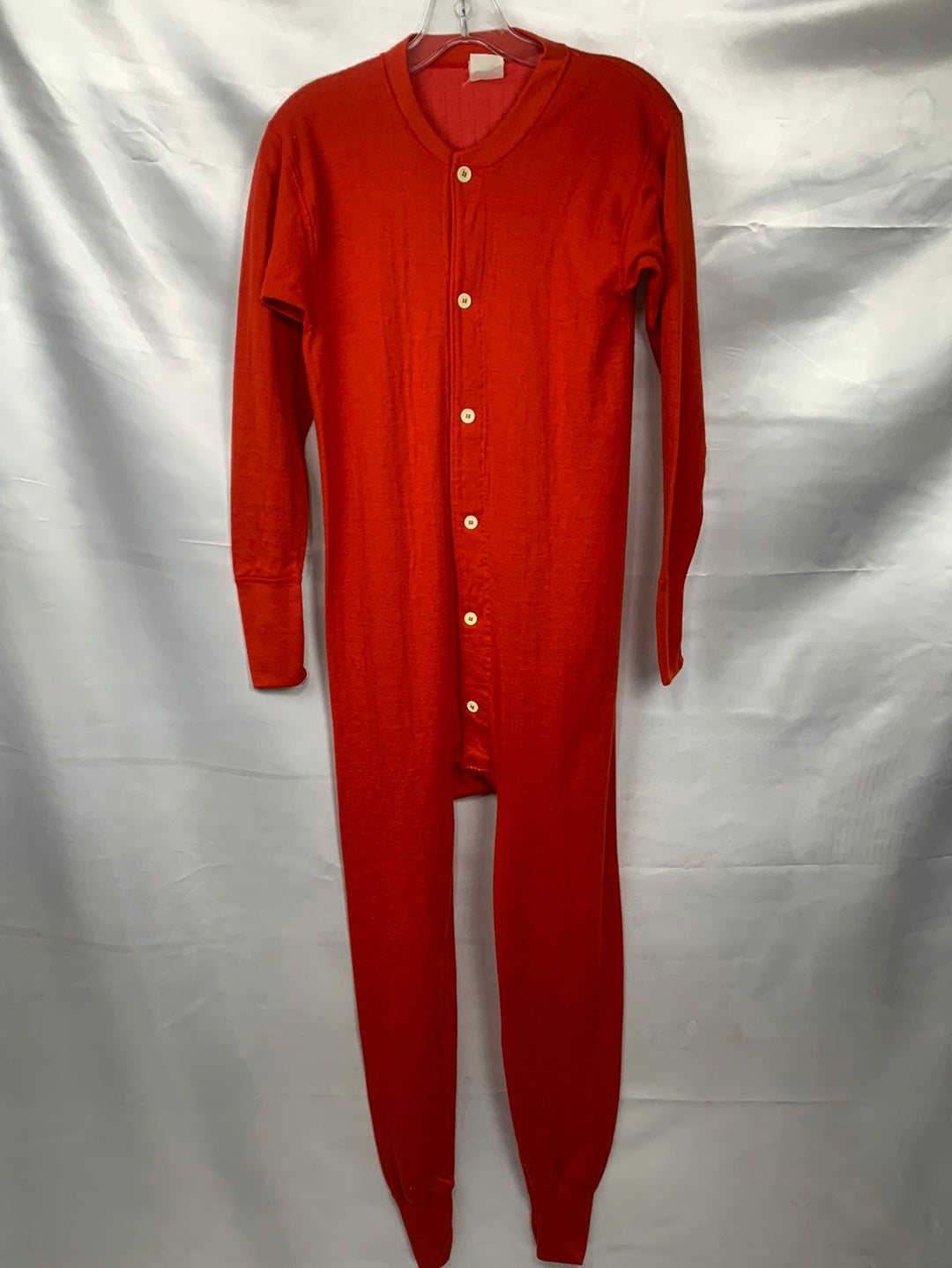 Union Suit Long Johns Thermal Underwear Mens 38 -40 Red