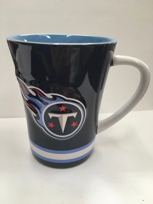 Tennessee Titans NFL AFC 12 oz Vintage Relief Game Day Coffee Mugs