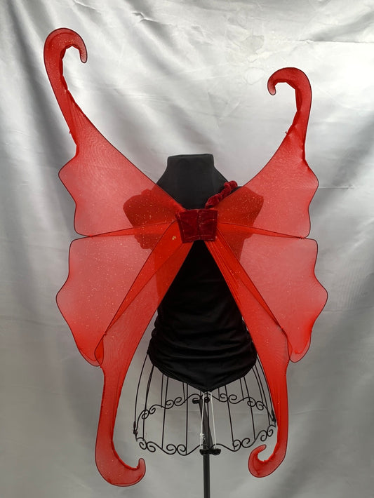 Red Fairy / Devil Wings - Adult One Size