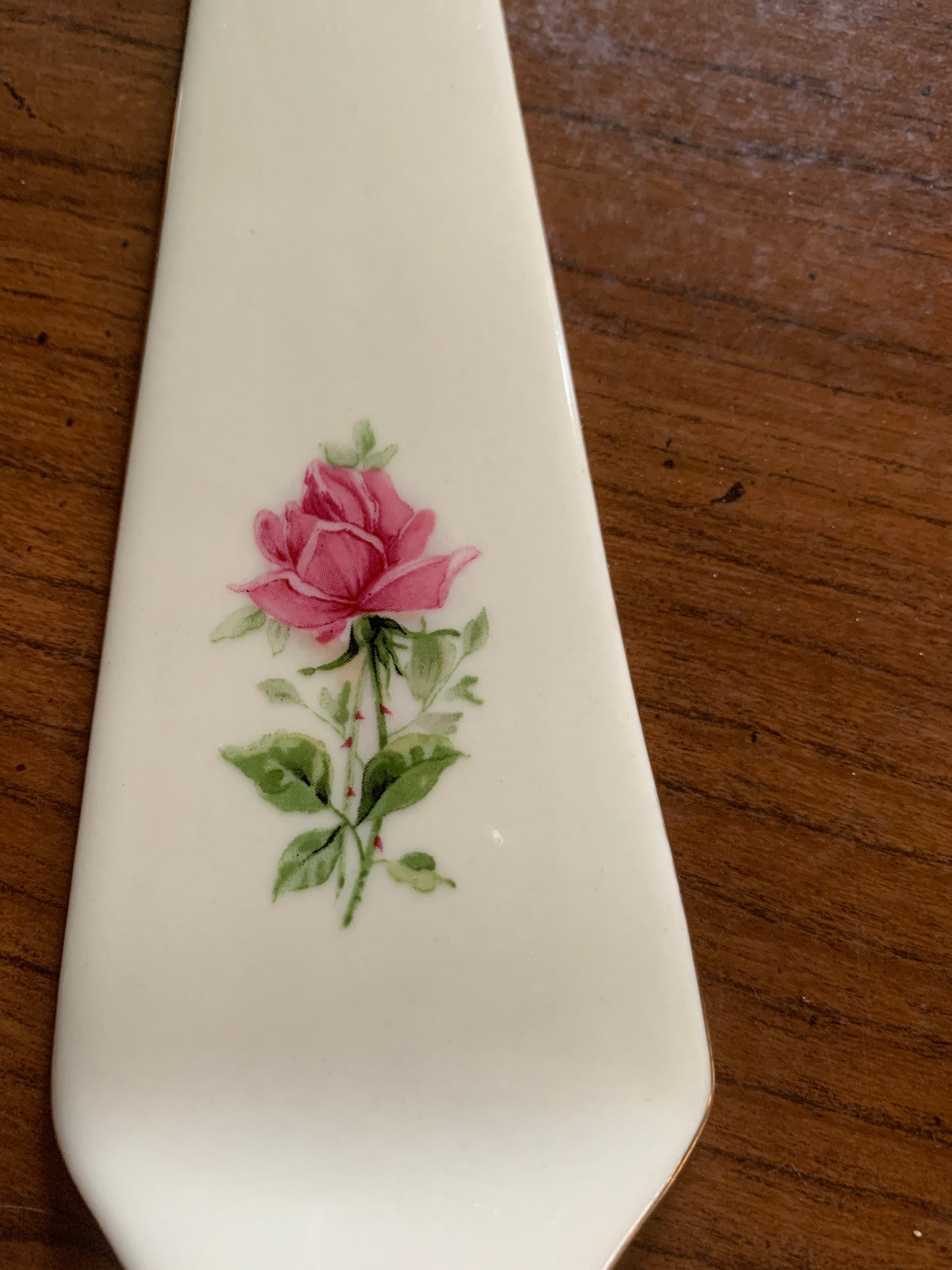 Cake Pie Server Formalities by Baum Bros Fine Bohemian Porcelain