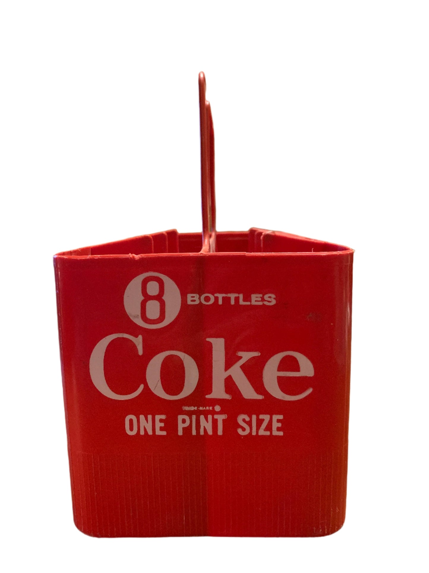 Vintage Coca Cola Coke 8 Pint Bottle Carrier