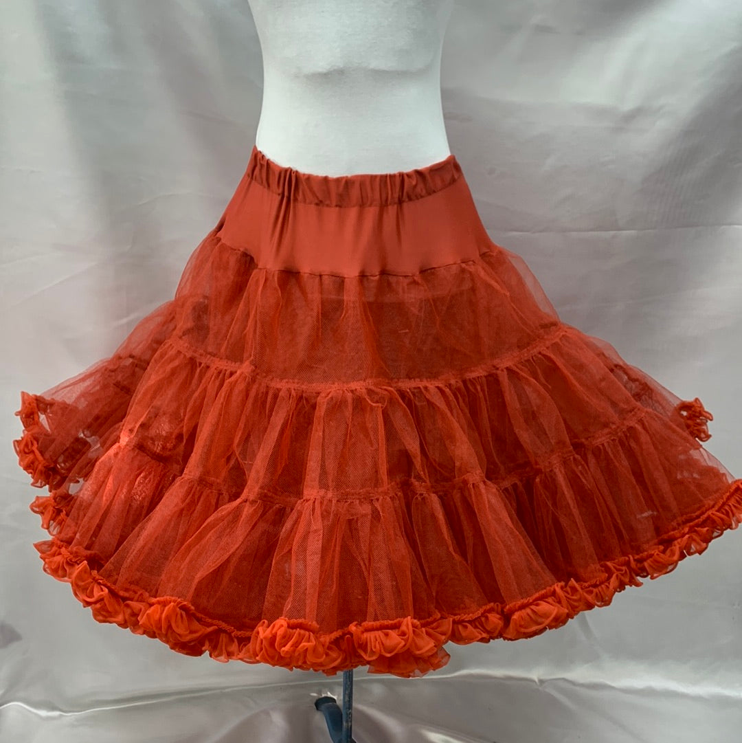 Rust Petticoat /  Crinoline