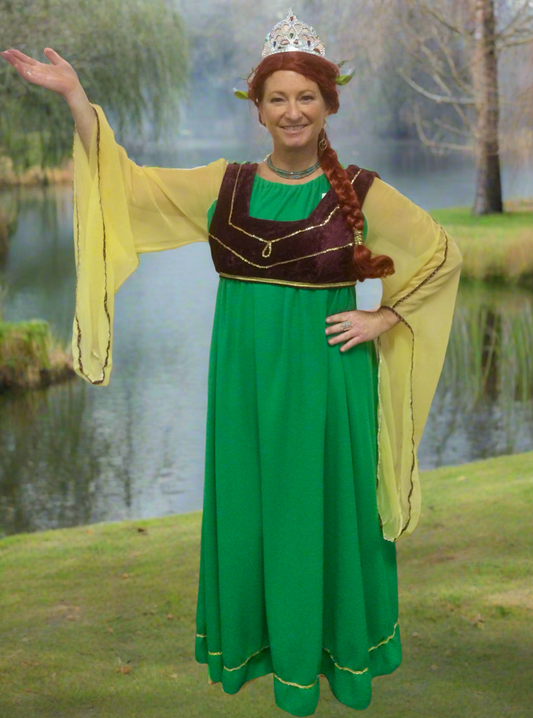 Fiona Shrek Adult Ladies Costume - Preowned