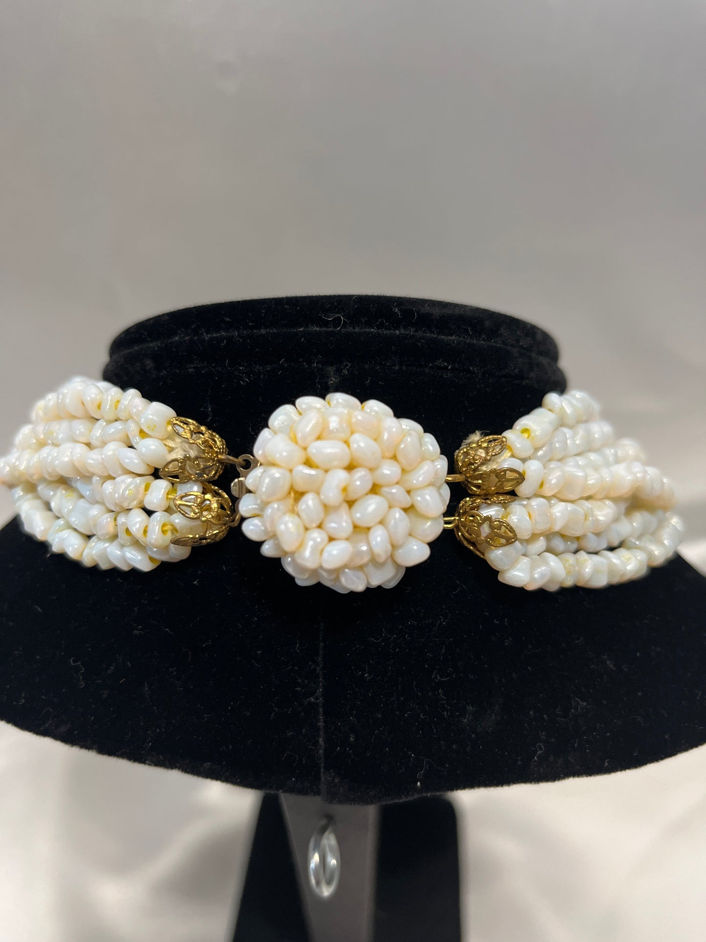 Vintage Freshwater pearl necklace, eight strands