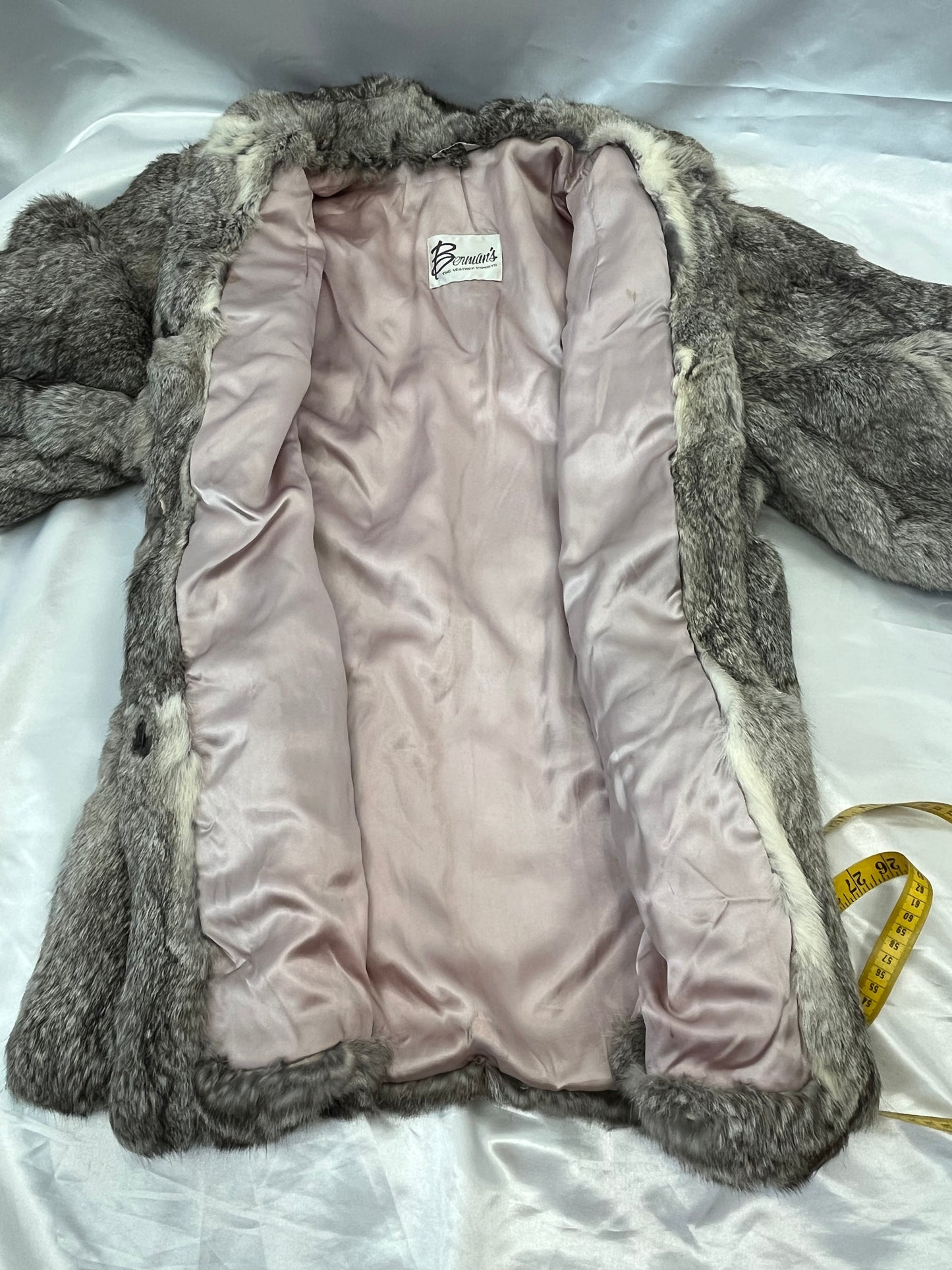 Rabbit Fur Jacket  Ladies Medium - Preowned