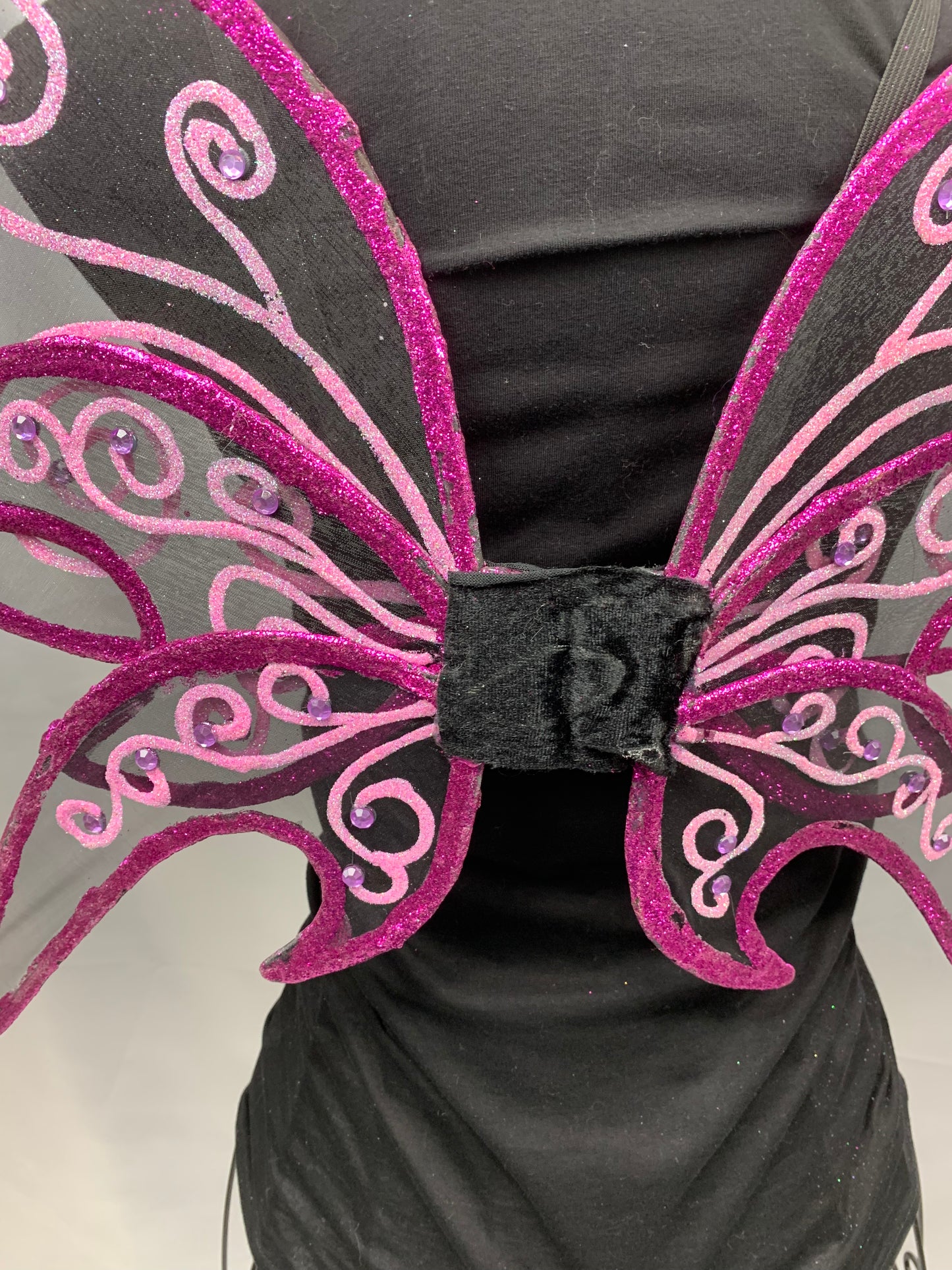 Purple, Pink & Black Fairy Cosplay Wings