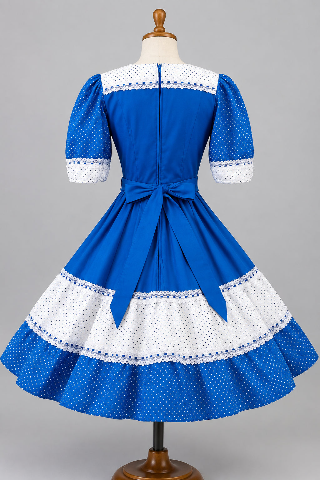 Mother Goose, Bo Peep, Square Dance Blue Dress Ladies 10 - 12 - Preowned