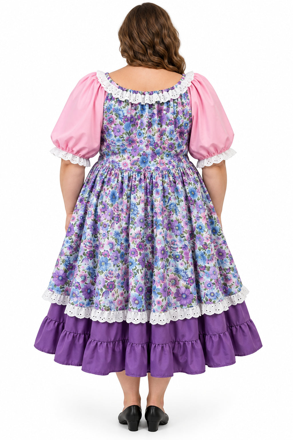 Mother Goose, Bo Peep, Dress Purple & Pink Ladies 3XL- Preowned
