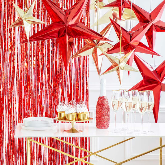Hanging Star 3D Paper 24" Decoration