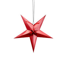 Hanging Star 3D Paper 24" Decoration