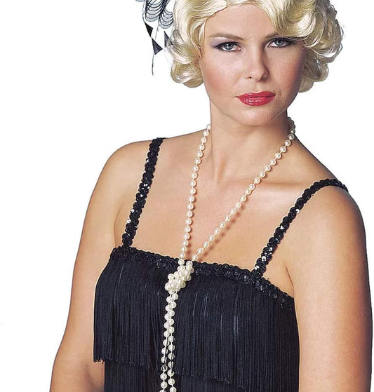 Necklace Roaring 20's Flapper Beads Pearls