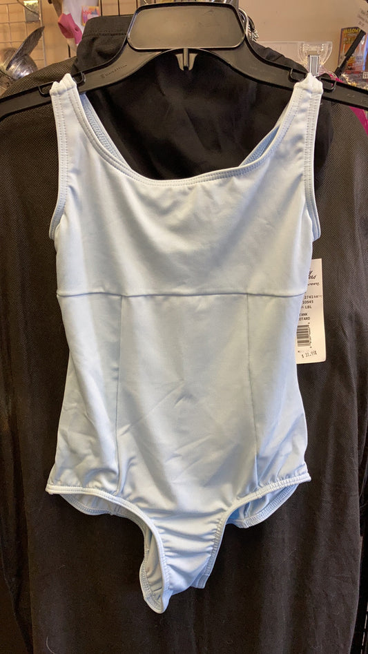 Body Wrappers Child Preteen Light Blue Leotard #2741 Size 16