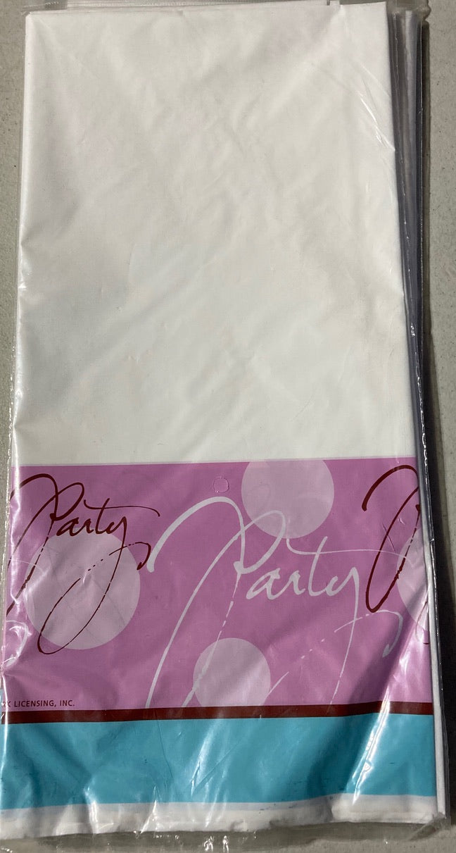 Plastic 54" x 101" Rectangle Table covers Variety
