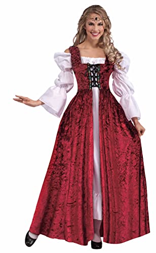 Medieval Lace-Up Costume Women's Gown