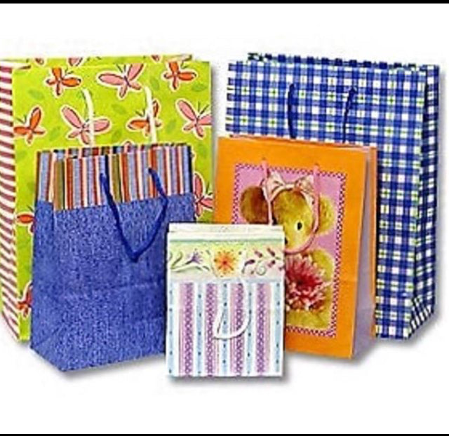 Gift Bags Assorted Value Pack of 5