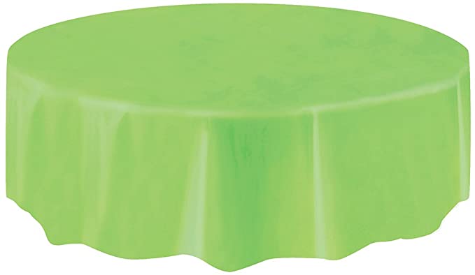 Plastic Table Cover 84" Round