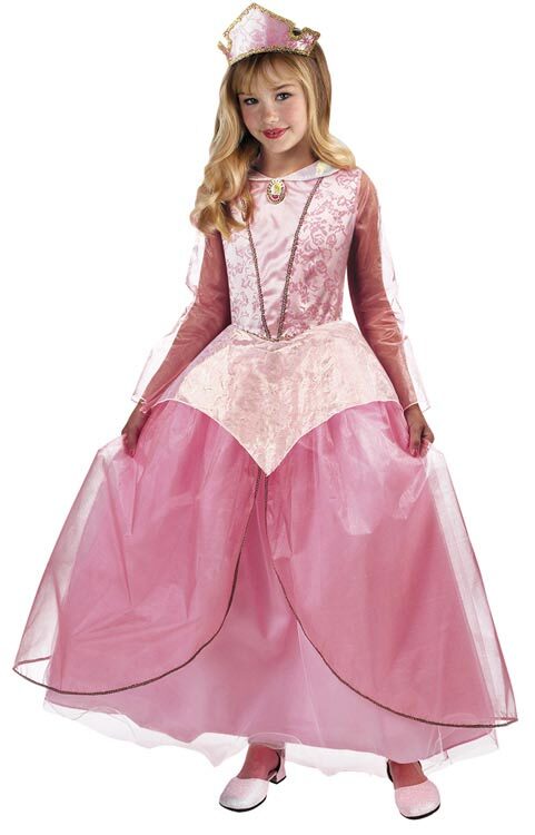 Aurora Prestige Princess Child Med 7-8 Girls Costume
