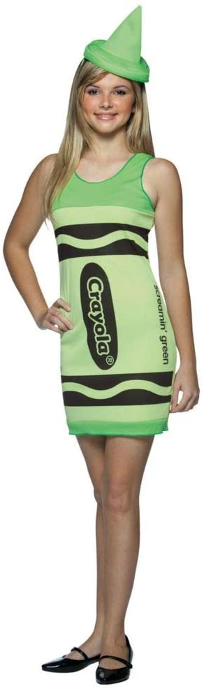 Crayola Crayon Tank Dress Junior/Teen Costume