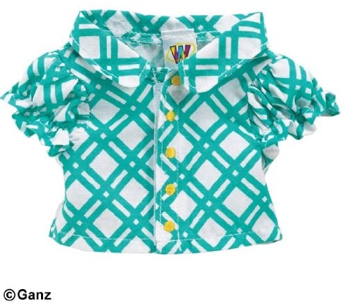 Turquoise Blouse Webkinz New Code Sealed With Tag
